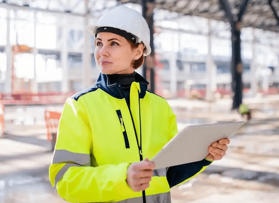 Trusted service team member on site