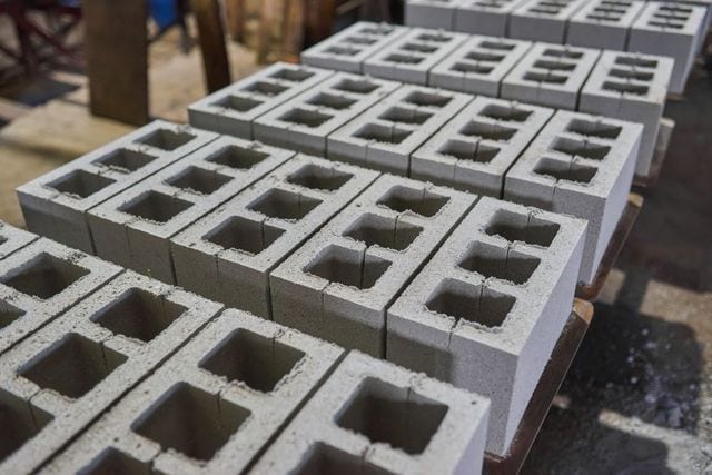 Cement blocks