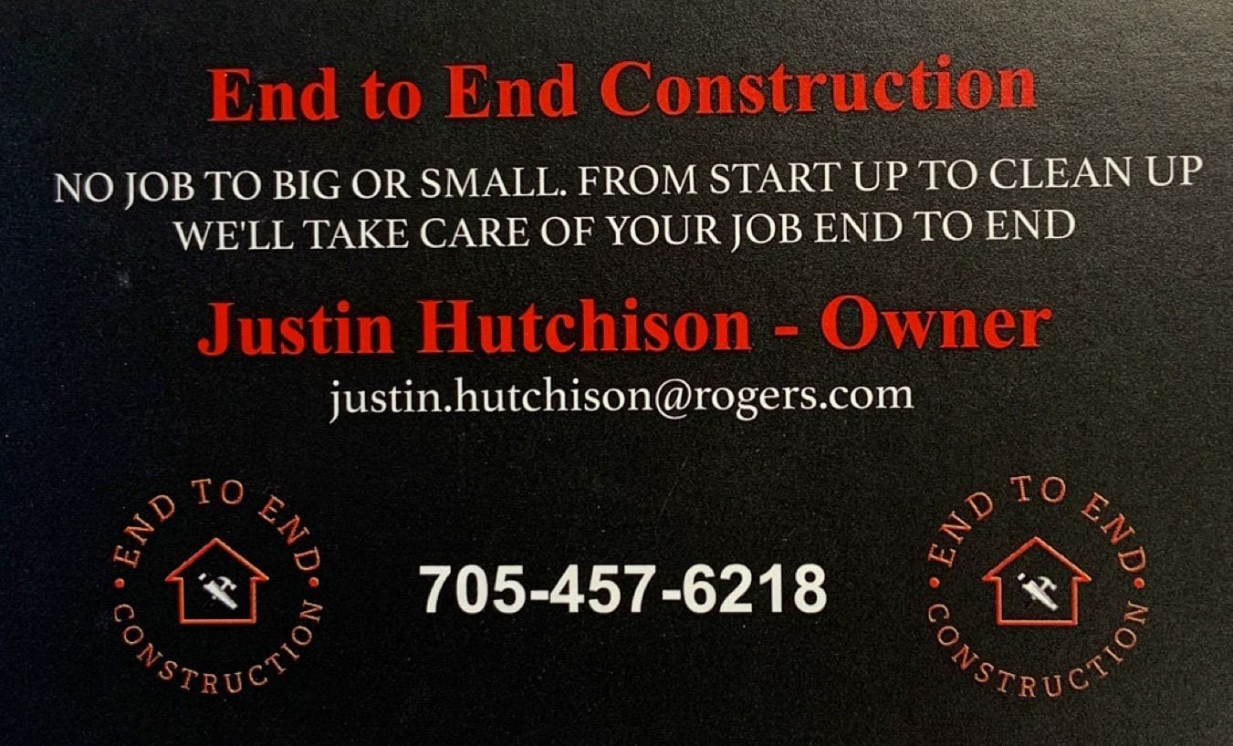 End to End Construction