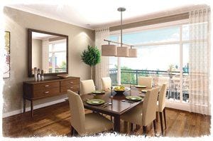 Engineered wood flooring