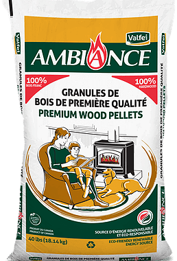 Wood pellet bag