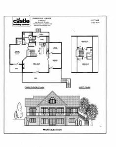 Cottage 3 plan
