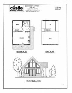 Cottage 4 plan